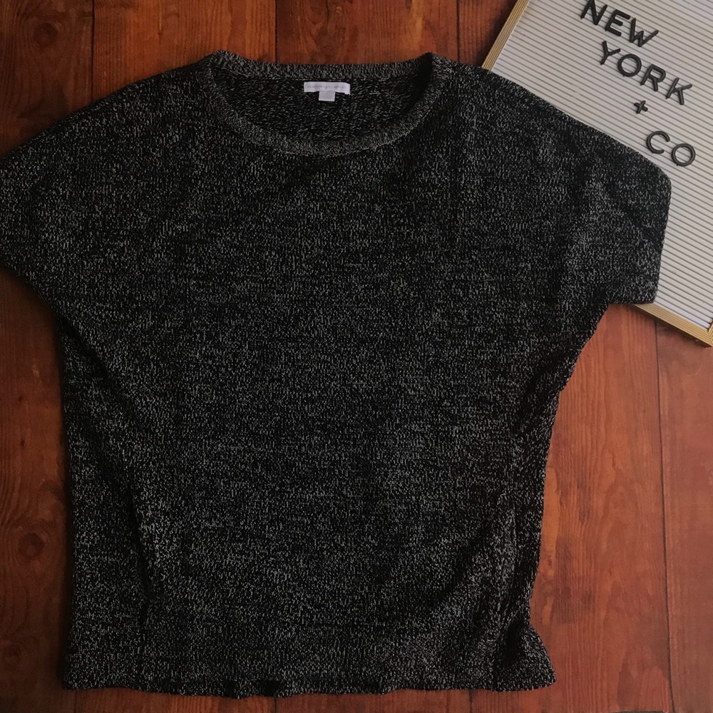 New York & Company Knit Top With Front Pocket - Picture 4 of 8